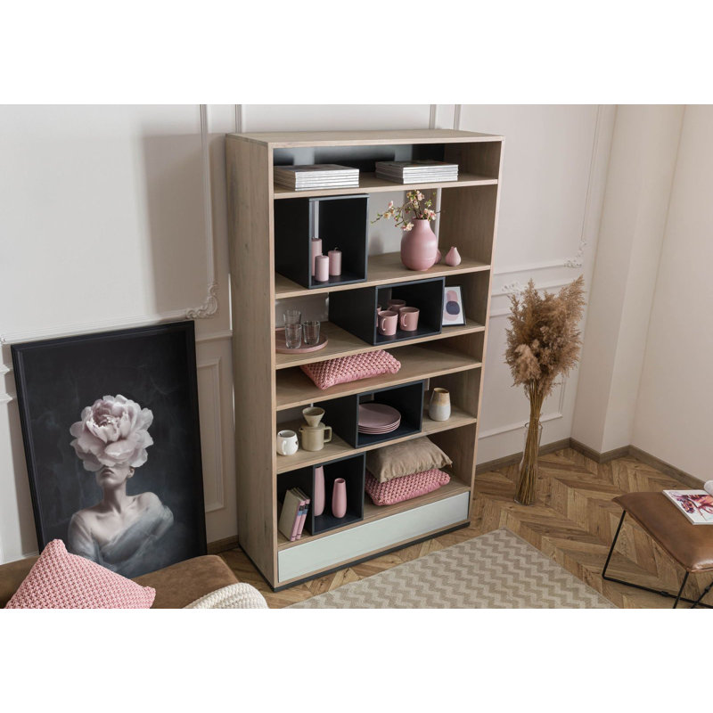 Chicago 193cm H x 111cm W Etagere Bookcase