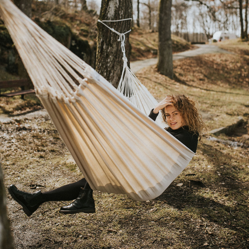 Barbados Double Hammock, Natural