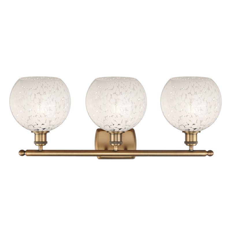 Beauen 3 - Light Dimmable Vanity Light, Brushed Brass
