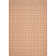 Arneshia Geometric Terracotta/Cream Indoor/Outdoor Area Rug