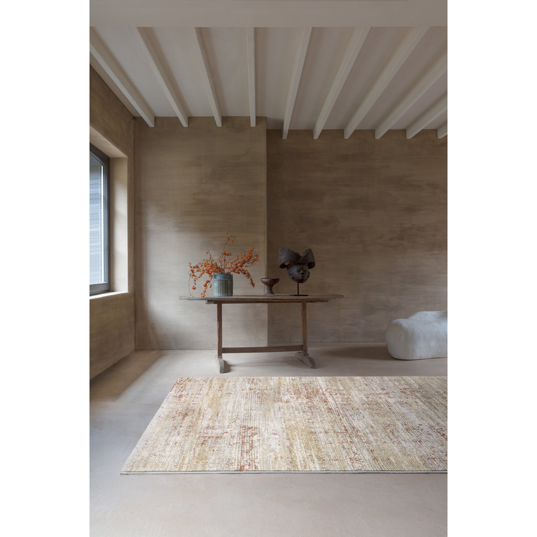 Teppich Chalgrave in Rostbraun/Cremefarben/Beige