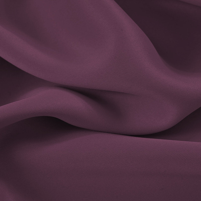 Fitnat 100% Blackout Window Curtain Panel, 52" W x 63" L, Purple