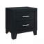 Table de chevet noire-1284914058