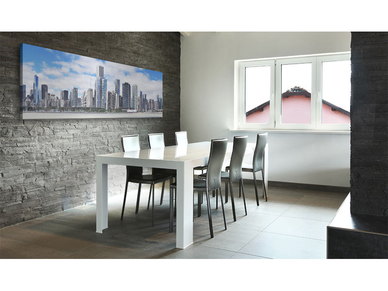 No Frame Panoramic Print on Canvas, 45cm H x 135cm W