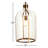 Kilgo 1 - Light Gold Bell Pendant
