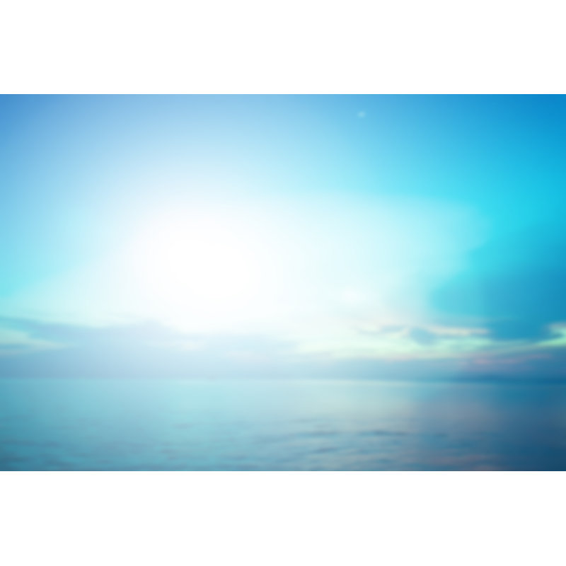 Sea Water Surface - Wrapped Canvas Print, 30cm H x 46cm W x 3.8cm D