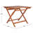 Updegraff Square Eucalyptus Folding Outdoor Dining Table , 35.43'' in. W 35.43'' in. D