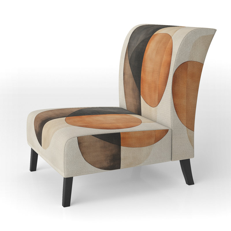 Fauteuil de chambre Abstract Shapes, Slipper Armless