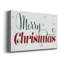 «Merry Christmas», art textuel sur toile tendue-1015574823