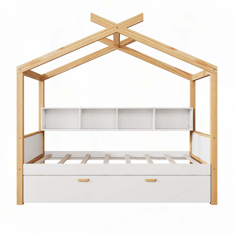 Lit gigogne en bois