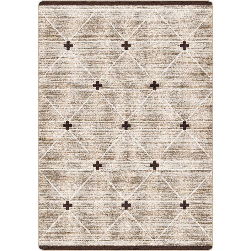 Tapis de travail en treillis Res résidence, Rectangle 5 pi 4 po x 7 pi 8 po