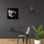 «Solar System Montage With Eight Planets Artist Concept» par la NASA, art mural en verre acrylique, 24 po x 24 po-1653264594