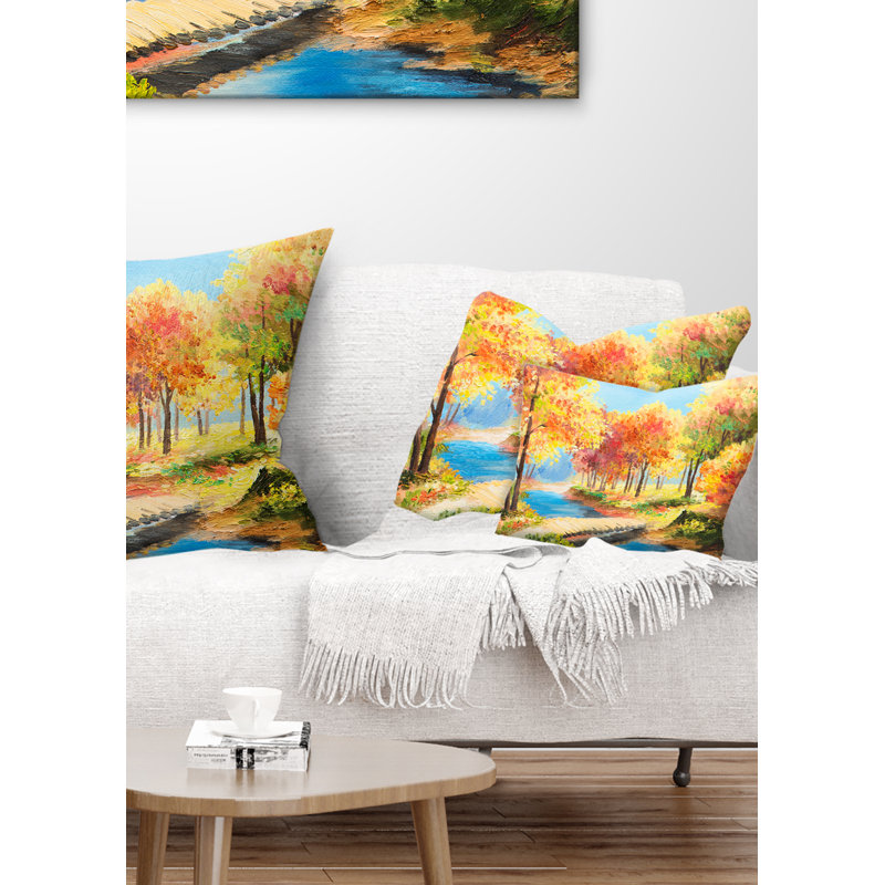 Coussin Landscape, 12 po x 20 po, Rectangulaire