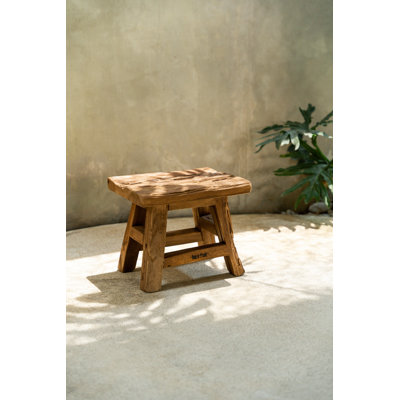 Nanci Solid Wood Accent Stool