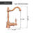 One-Handle Widespread Kitchen Bar Faucet-64149770