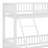 Floor Bunk Bed Frame With Ladder And Safety Guardrails-429480457-429480456