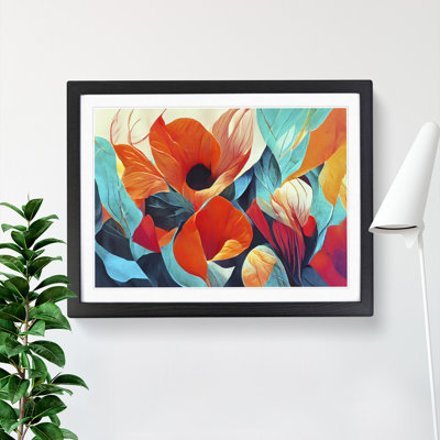Abstract Floral Art Vol.6 - Single Picture Frame Print