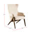 Fauteuil à oreilles de 26 po de large Abdelhadi-501614471