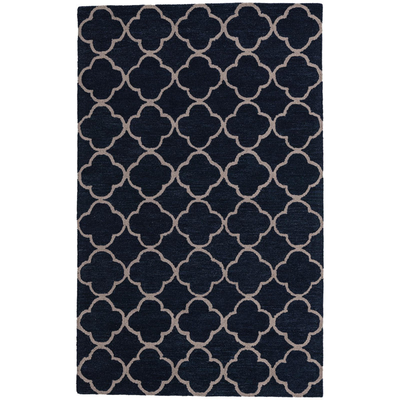 Iverson Navy Blue Rug