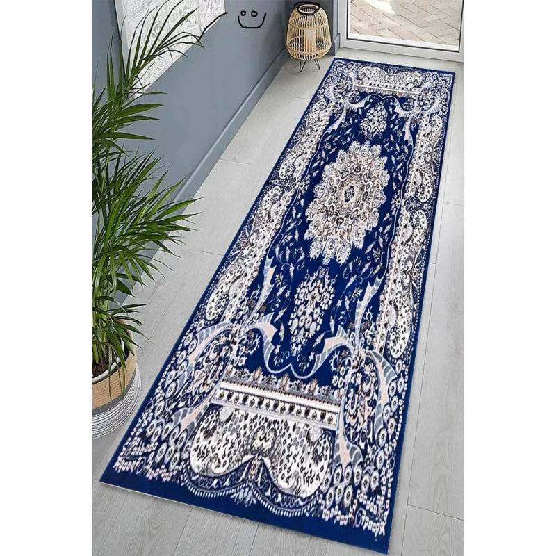 Runner Floral Area Rug, Runner 80 x 300 cm