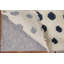 Tapis marocain moderne à pois 5 x 8