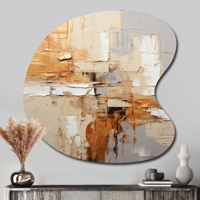 Combinaison de gris géométrique et collage II
