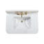 Meuble-lavabo sur pied simple 30 po avec plateau en quartz Blakely-92320020-92320021