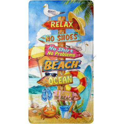 Serviette de bain de plage