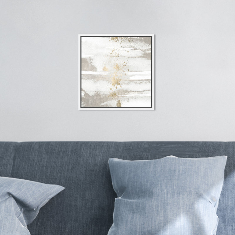 Peinture « Past Autumn » de Bart Robarts, H 12 po x l 12 po x P 1,5 po, Cadre blanc