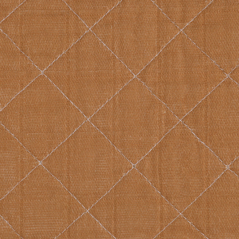 Burnt Sienna Quilted Muslin Changing Pad Cover