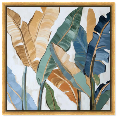 Paradise Fronds IV Canvas Tropical Floral Art by