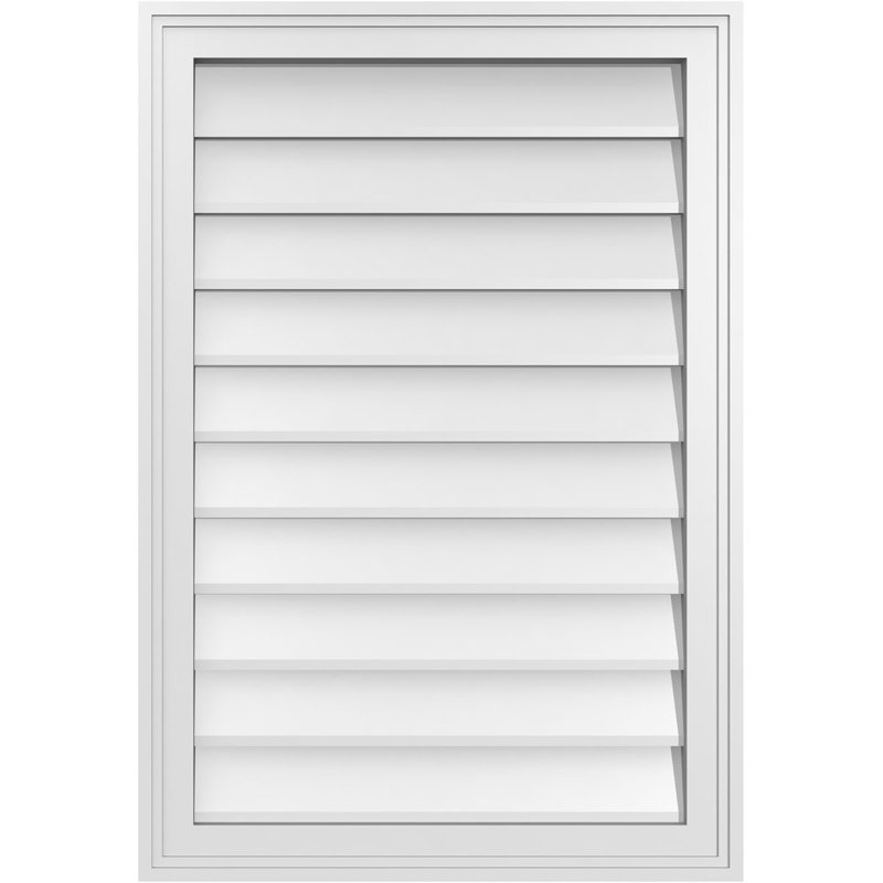 Cadre en brique, brun clair apprêté, H 32 po x l 22 po x P 1,5 po