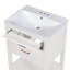 Meuble-lavabo moderne 24 po avec lavabo supérieur et armoire de rangement-1861345243