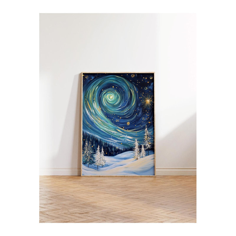 Peinture décorative encadrée