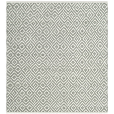 Bryent Flat Weave Cotton Geometric Rug