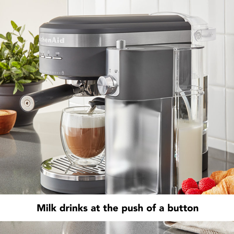 KitchenAid® Automatic Milk Frother Attachment, Dark Charcoal Gray