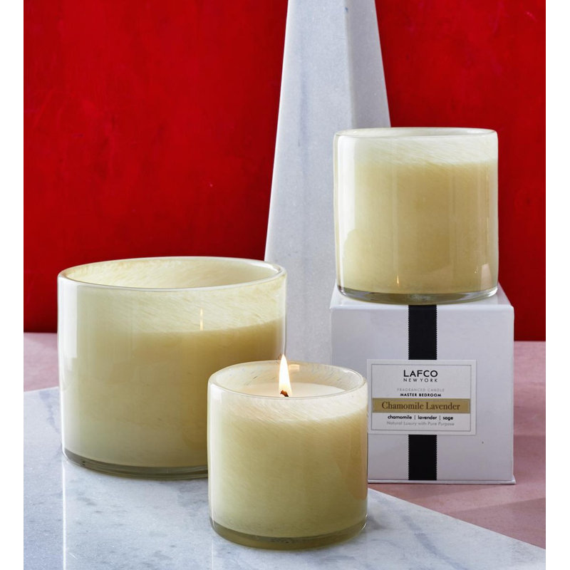 Chamomile Lavender Scented Jar Candle