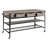 Parmenter Industrial 3-Drawer Rectangular Kitchen Island-20152534