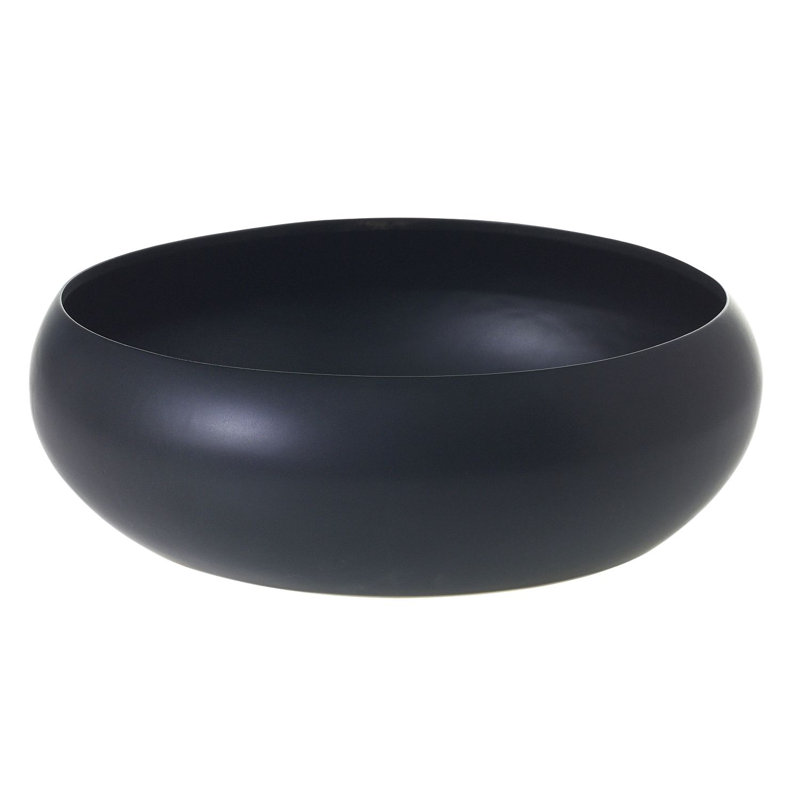 Bol bas Elyse Simply, H 4,5 po x l 13,75 po x P 13,75 po, Noir