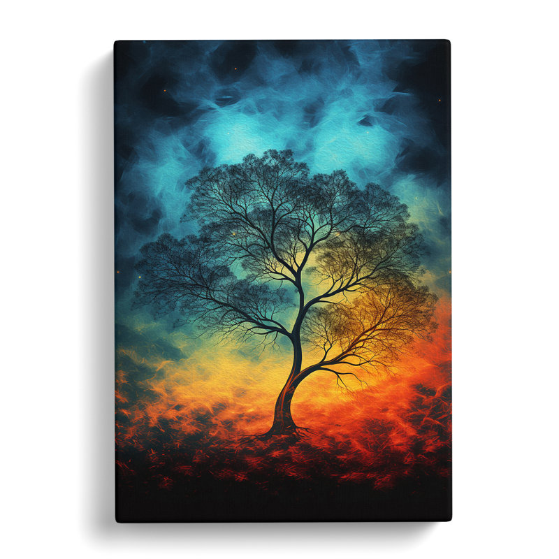 Tree Digital - Print, 60cm H x 40cm W x 3cm D
