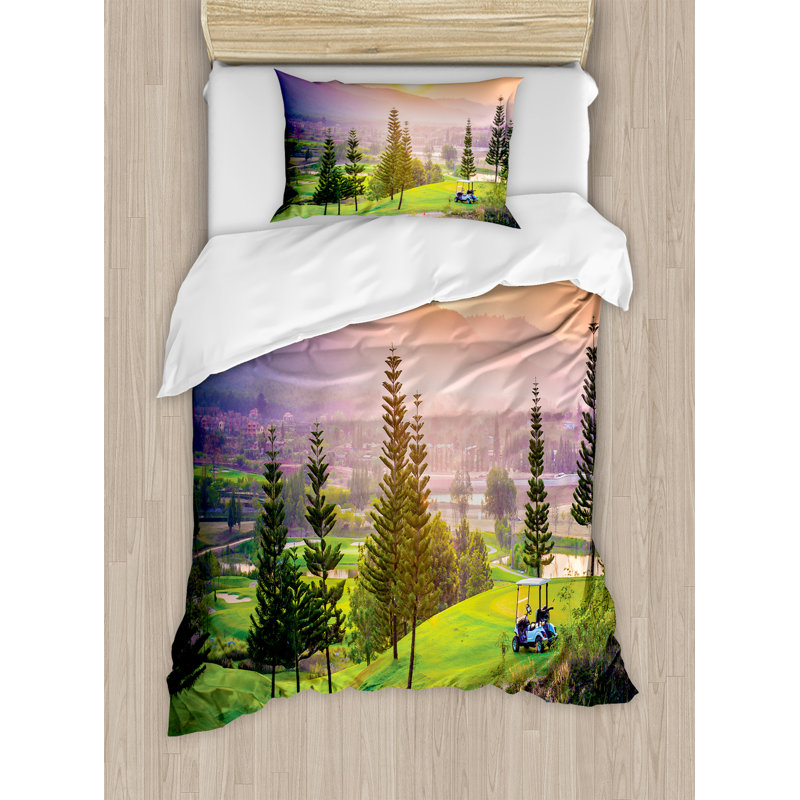 Farmhouse Farmhouse / Country Polyester Duvet Cover, Twin