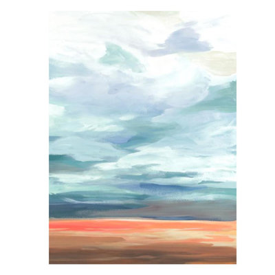 Crossing The Field Print by Sara Brown