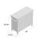 Callahan Wood Kitchen Cart-20436657
