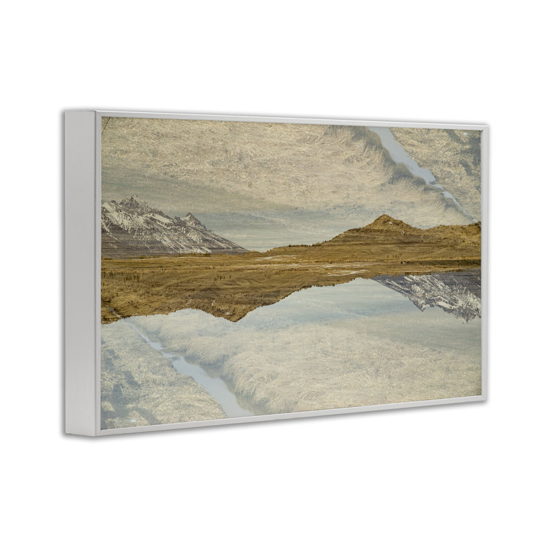 Giclée de paysage de prairie réfléchissante, design par Robin Vandenabeele, H 20 po x l 30 po