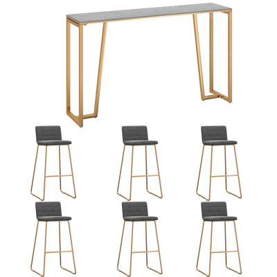 Tabourets et tables de luxe et luxueux