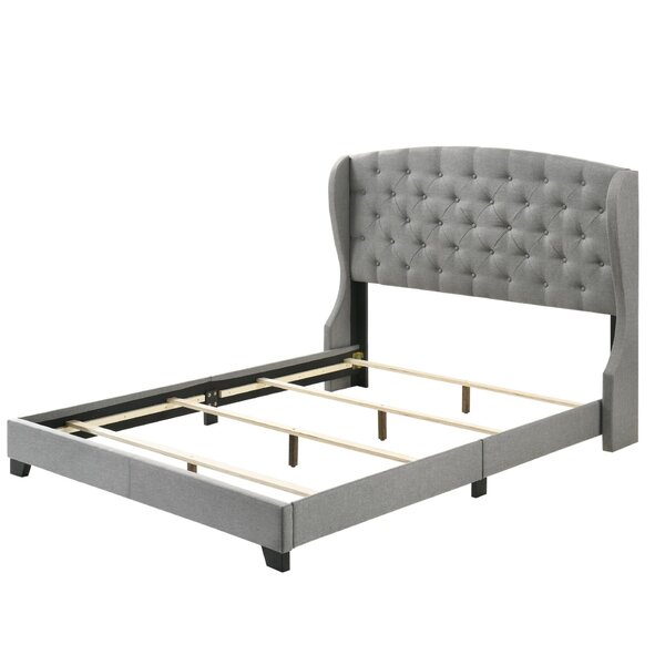 Sand & Stable Rhode Tufted Upholstered Low Profile Standard Bed ...
