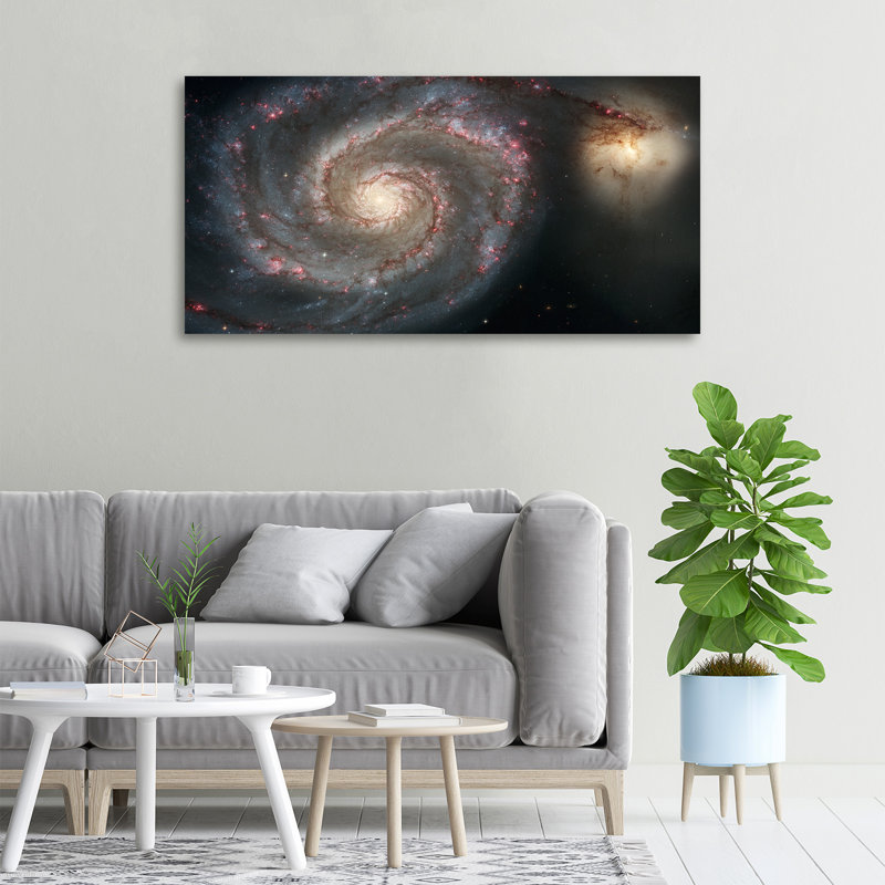 Nebula - No Frame Print on Glass, Canvas, 50cm H x 100cm W x 2cm D