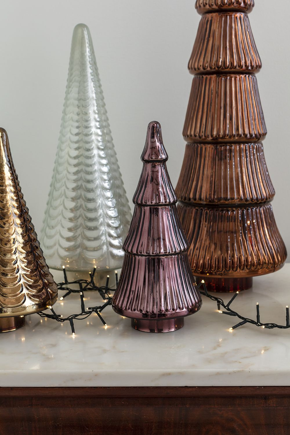 Christmas Tabletop Tree, 12" H x 5.5" W x 5.5" D