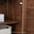 Simple Black Walnut Multi-Function Sideboard