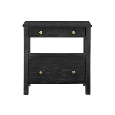 Table de chevet 2 tiroirs